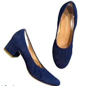 Jeffrey Campbell Bitsie Suede Block Heel